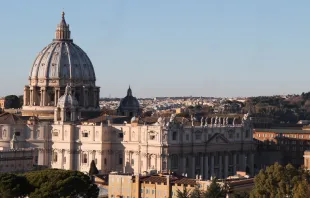 Vista da Basílica de São Pedro.