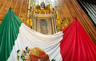 Imagem original da Virgem de Guadalupe na Cidade do México