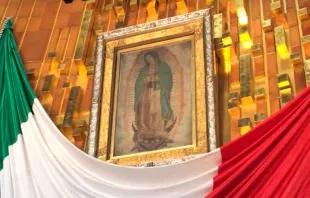 Imagem da Virgem de Guadalupe 