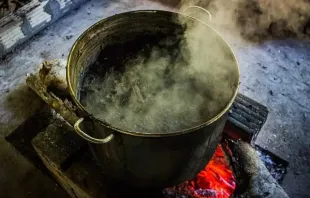 Decocção de ayahuasca em Iquitos, Peru